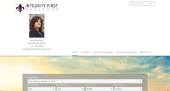 Desktop Screenshot of integrityfirstrealtors.com